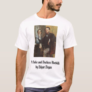 Camiseta O duque e a duquesa Morbilli - C. 1865 - Edgar…