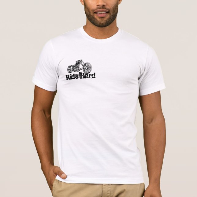 Camiseta O duro do passeio Pray mais duramente (Frente)