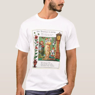 Camiseta O Dustman está vindo (a ilustração da rima de