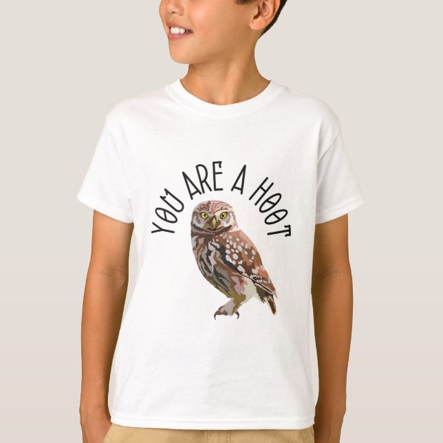 Camiseta O é para a Coruja (Frente)