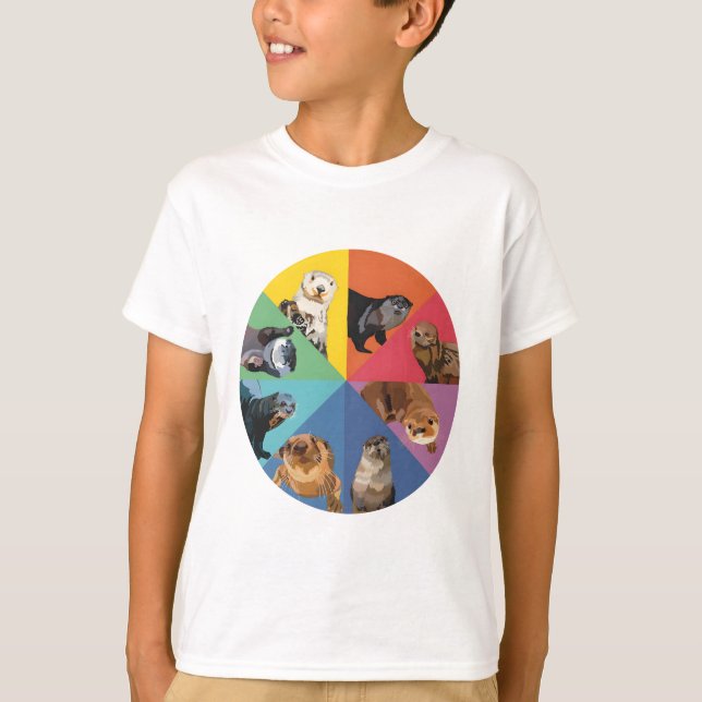 Camiseta O é para Otter (Frente)
