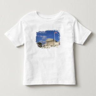 Camiseta O edifício da Suprema Corte dos Estados Unidos em