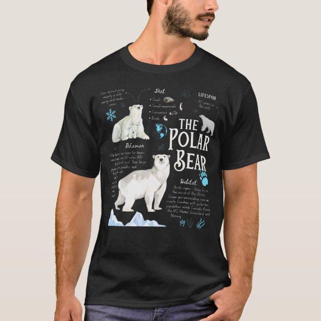 Camiseta O Educacional do Urso Polar (Frente)