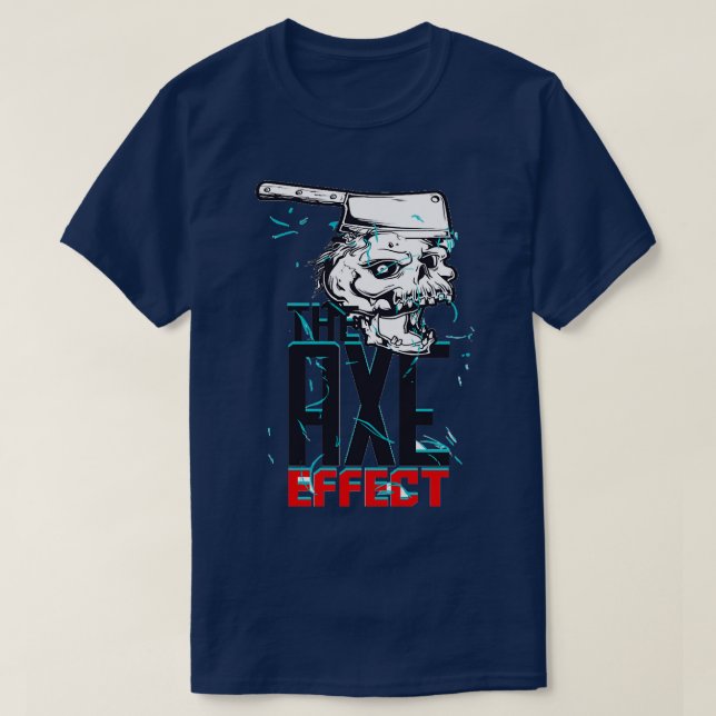 Camiseta O efeito ax (Frente do Design)