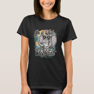 Camiseta O Elefante Funky Se Apresenta Em Um Elefante