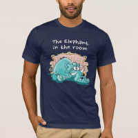 O Elefante No Cartoon Da Sala