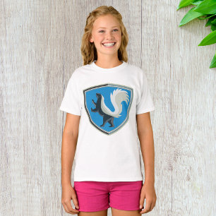Camiseta O Elegante Skunk Emblem Wildlife Inspirou Crest