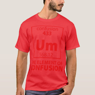 Camiseta O Elemento da Confusão