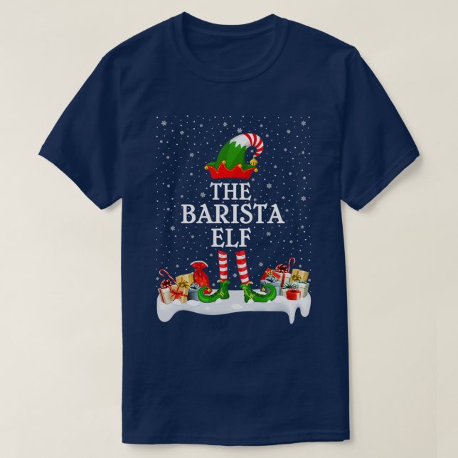 Camiseta O Elf Barista (Frente do Design)