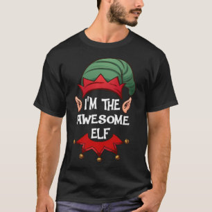 Camiseta O Elf Pajama de Natal me deu... sou o incrível Elf