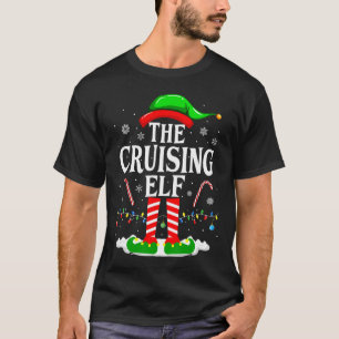 Camiseta O Elfo Cruzeiros de Natal Roupas de Família Engraç
