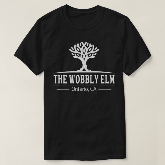Camiseta O Elm de Wobble (Frente do Design)