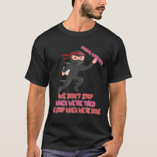 Camiseta O Empregado Postal Parou Quando Acabarmos De Dizer