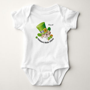 Camiseta O encanto afortunado da mamã. Bodysuits do bebê