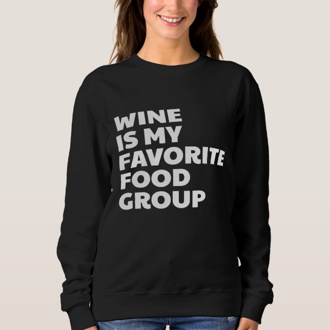 Camiseta O Engraçado É O Meu Grupo De Comidas Favorito (Frente)