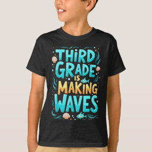 Camiseta O Engraçado Terceiro Grau É Ondas De Fazer Sereias