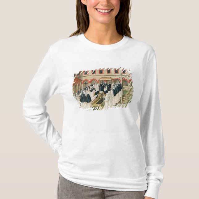 Camiseta O enterro de uma freira, 'do l'Abbaye de (Frente)