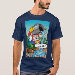 Camiseta O Entusiasmado Jardineiro Gnomo