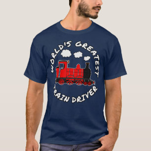 Camiseta O Entusiasta Ferroviário 1, o maior maquinista do