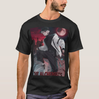Camiseta O Épico Anime Streetwear do Turbilhão do Alquimist