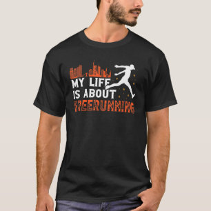 Camiseta O equipamento de treino de Parkour que a minha vid