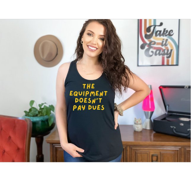 Camiseta O equipamento não paga taxas (Criador carregado)