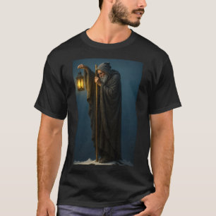 Camiseta O Eremita Com Lanterna