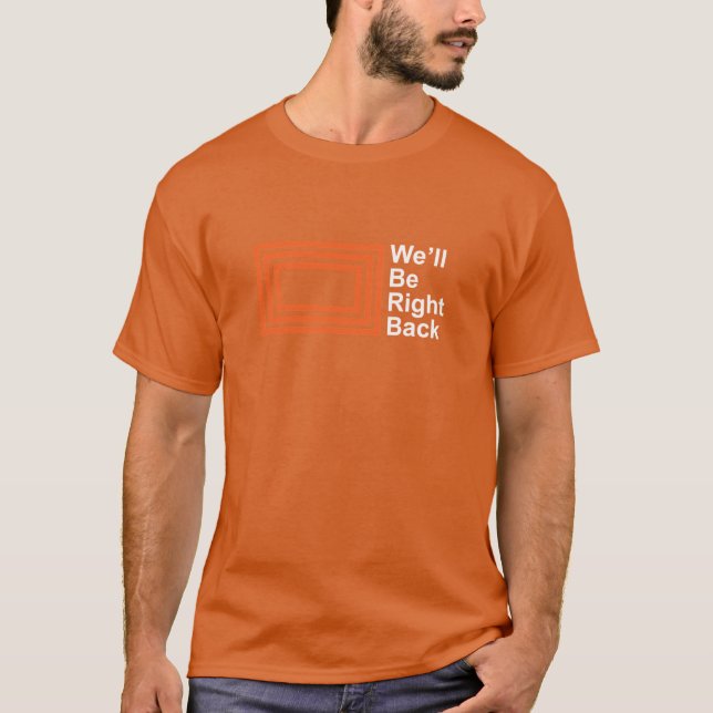 Camiseta O Eric Andre Show Já Voltamos (Frente)