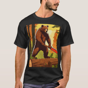 Camiseta O esboço icônico de um simples pão rústico.