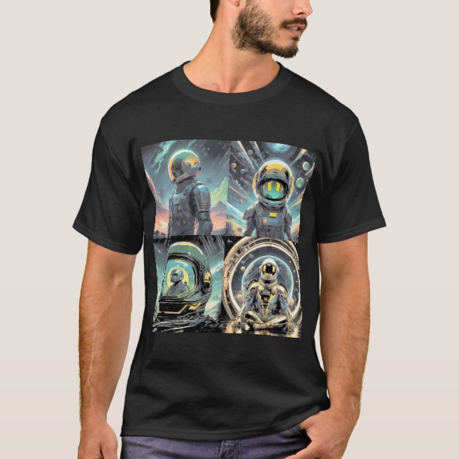 Camiseta O Espaço & o Astronauta#5 (Frente)