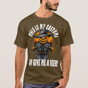 Camiseta O Espantalho Da Abóbora É O Meu Figurino Agora Dá-