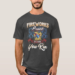 Camiseta O Especialista Funcional Engraçado Corre Se Eu Faç