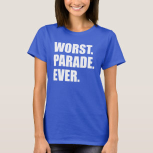 Camiseta O espectador sempre Running o mais mau da parada
