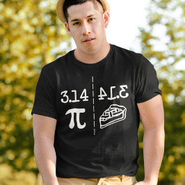 Camiseta O Espelho De Imagem PI Da Piada De Matemática Engr