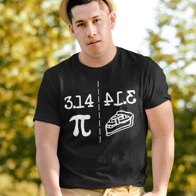 Camiseta O Espelho De Imagem PI Da Piada De Matemática Engr (Criador carregado)