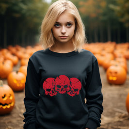 Camiseta O Espetáculo do Crânio: Camisa-T de Halloween assu
