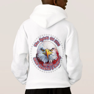 Camiseta O Espírito De 1776, 2026 Águia Vermelha da América