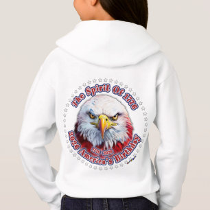 Camiseta O Espírito De 1776, 2026 Águia Vermelha da América