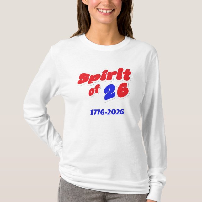 CAMISETA O ESPÍRITO DE 26 (Frente)
