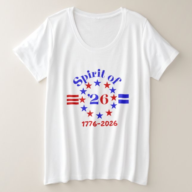 CAMISETA O ESPÍRITO DE 26 (Frente do Design)
