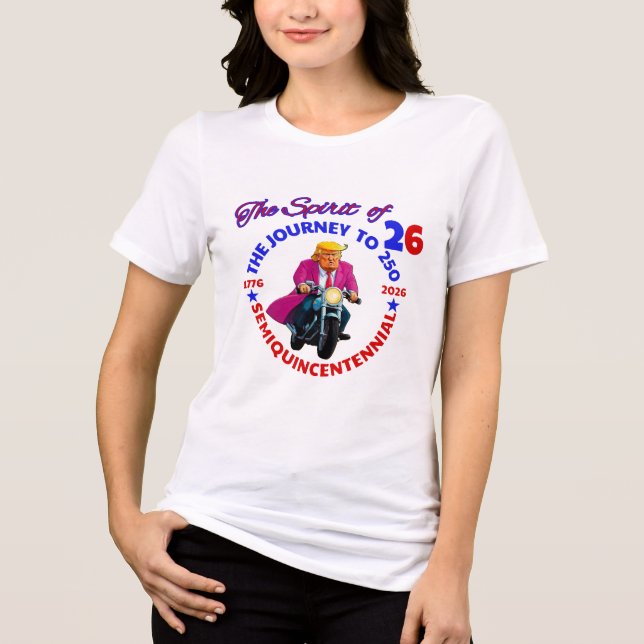 CAMISETA O ESPÍRITO DE 26: A VIAGEM ATÉ 250 (Frente)