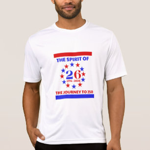 CAMISETA O ESPÍRITO DE 26: A VIAGEM ATÉ 250