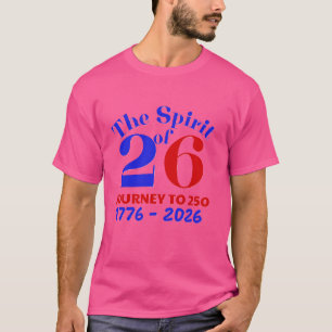 CAMISETA O ESPÍRITO DE 26: A VIAGEM ATÉ 250