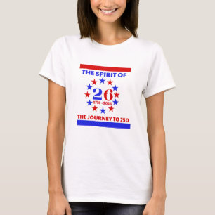 CAMISETA O ESPÍRITO DE 26: A VIAGEM ATÉ 250