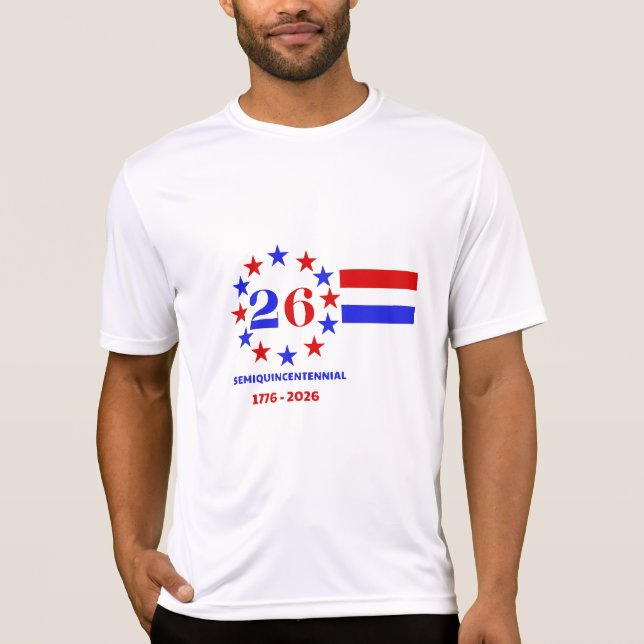 CAMISETA O ESPÍRITO DE 26: A VIAGEM ATÉ 250 (Frente)