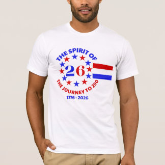 CAMISETA O ESPÍRITO DE 26: A VIAGEM ATÉ 250