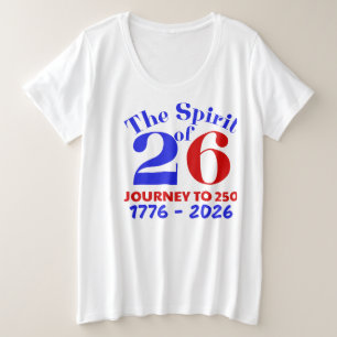 CAMISETA O ESPÍRITO DE 26: A VIAGEM ATÉ 250