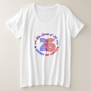 CAMISETA O ESPÍRITO DE 26 - UM LEGADO DE LIBERDADE