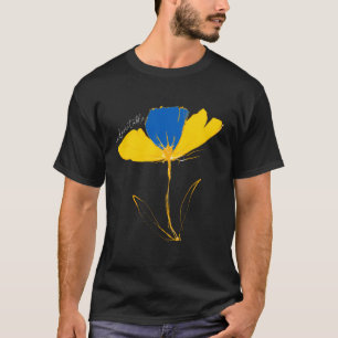 Camiseta O Espírito Ucraniano Invencível "Indomável" da Ucr