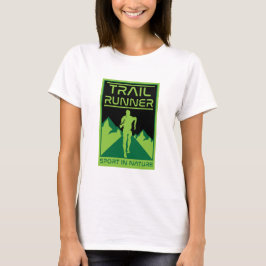 Camiseta O Esporte De Trilha Na Natureza
